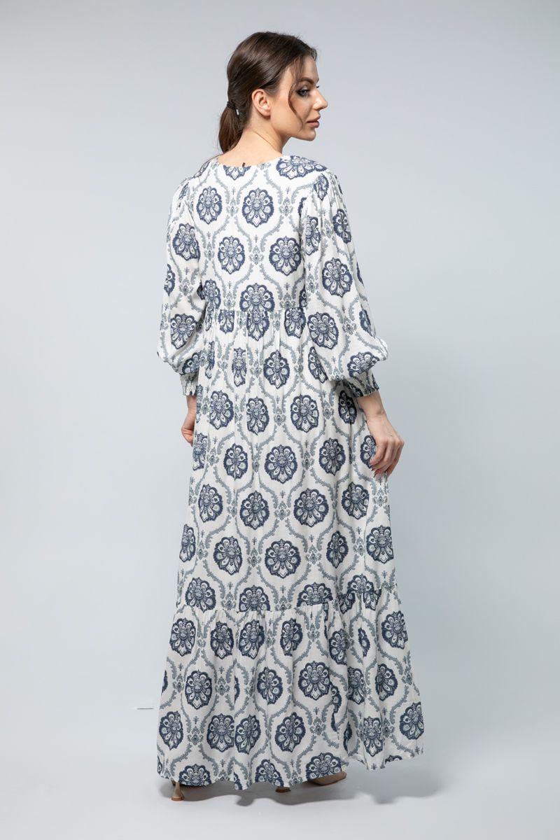 Boho Chic Flowing Maxi Dress - Effortless Style, Timeless Charm