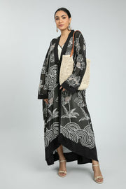 Women's Asymmetric Outwear Abaya