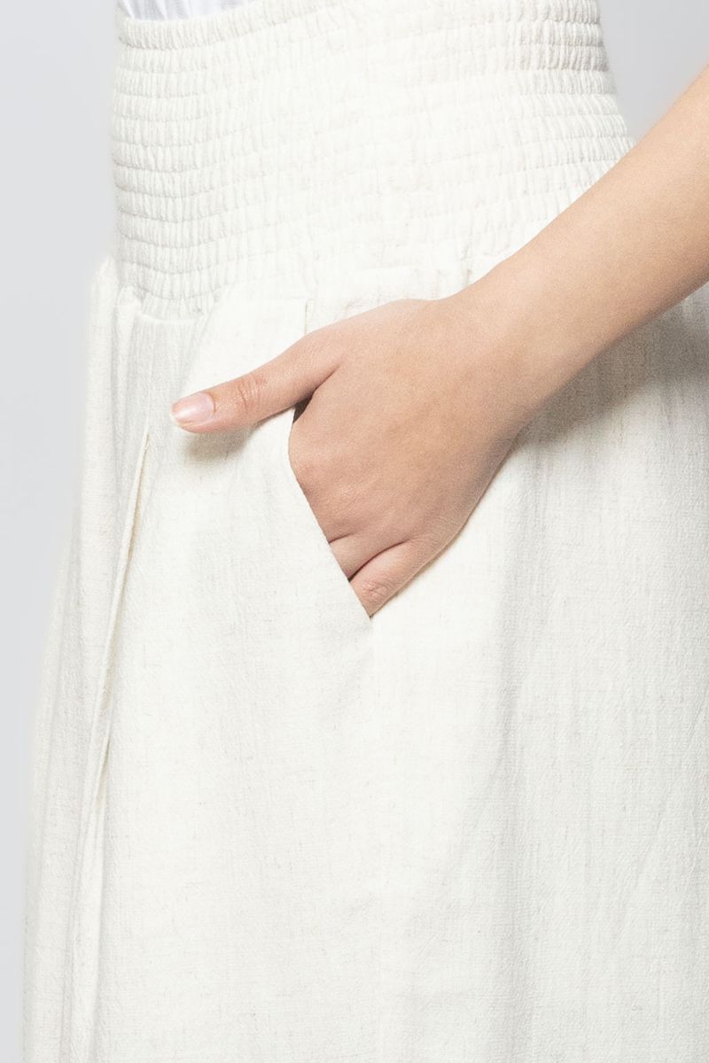 Women High-Waisted Flowy Wide Leg Summer Pants