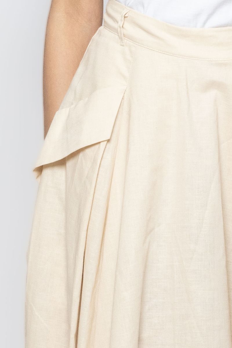 Women Flowy Solid Color Maxi Skirt