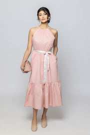 Women Sleeveless Summer Midi Dress