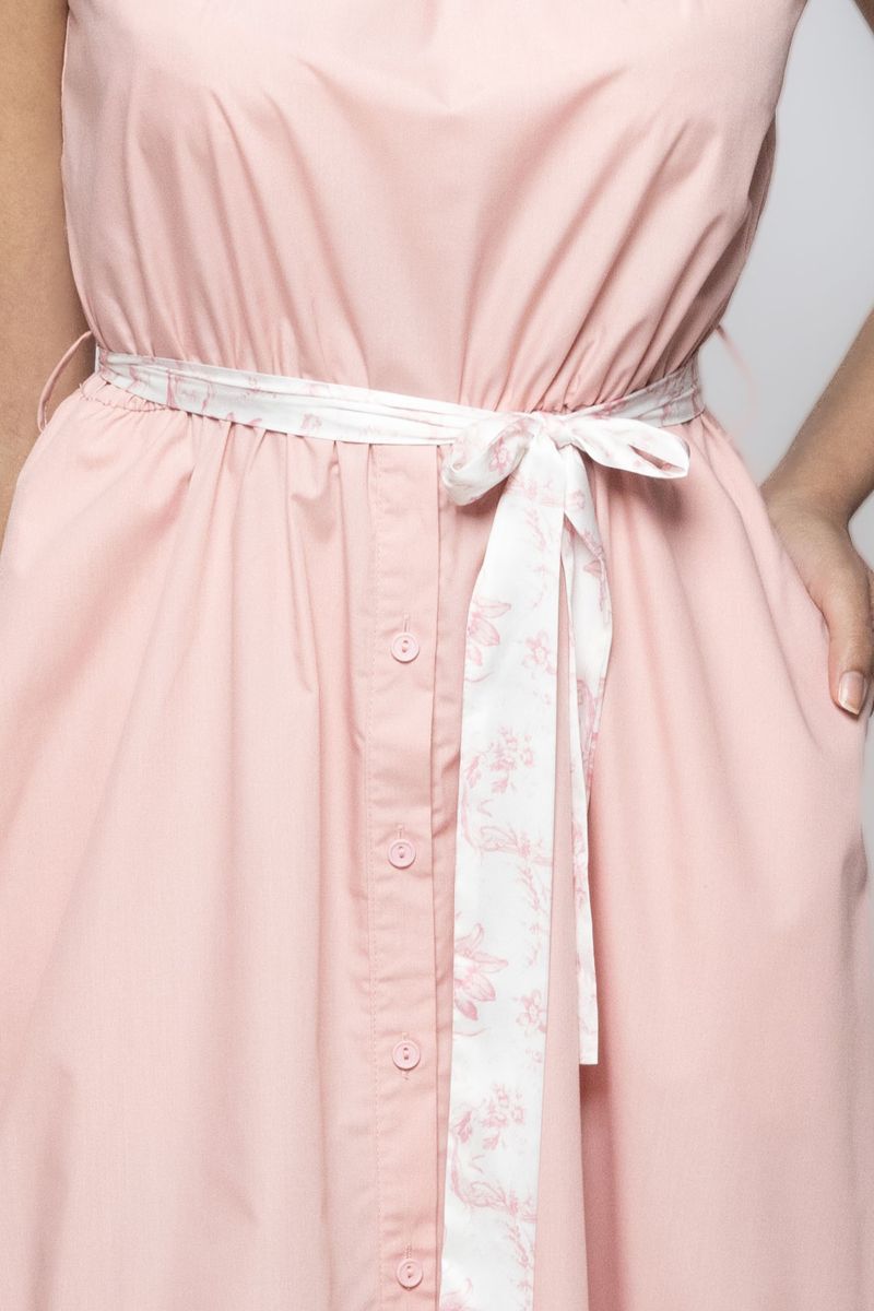 Women Sleeveless Summer Midi Dress