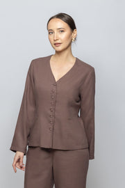 Womens Modern Design Long Sleeves Summer Blazer