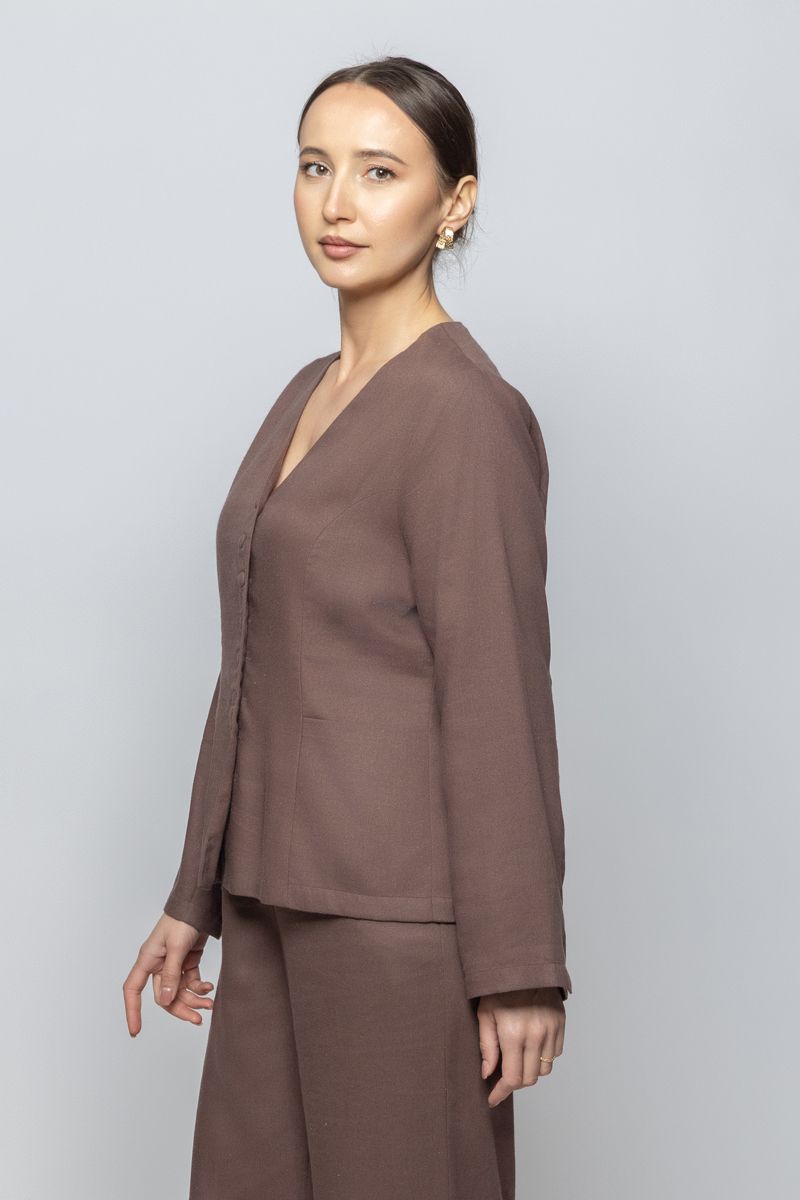 Womens Modern Design Long Sleeves Summer Blazer