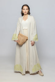 Women Long Sleeves Flowy Outwear Abaya