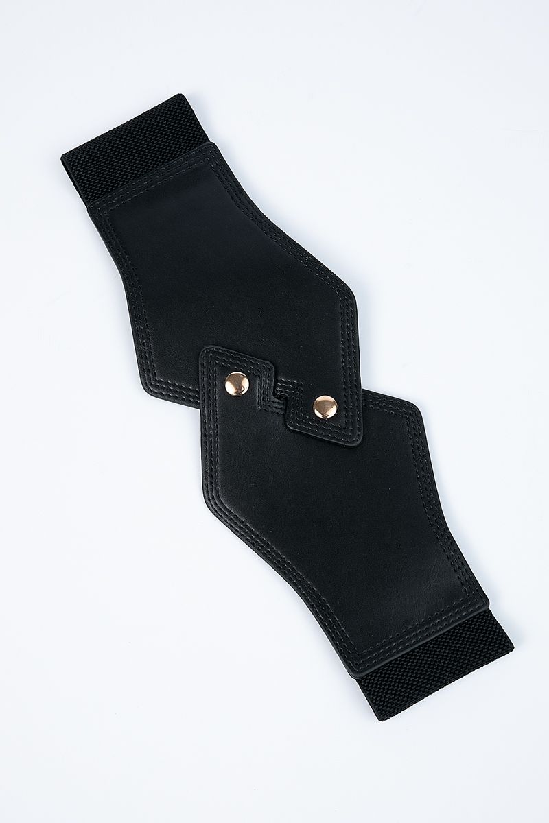 women belt in stretch fabric