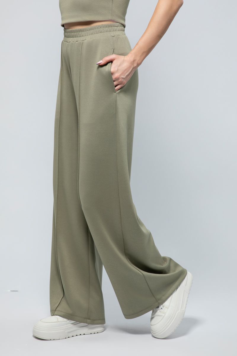 Womens Wide Leg Sweatpants - Effortless Casual Comfort