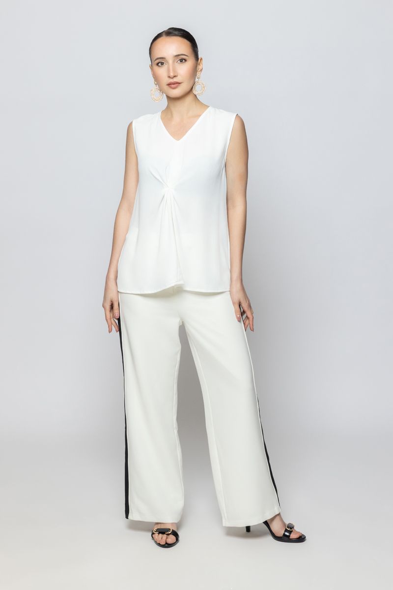 Women Solid Color Sleeveless Top