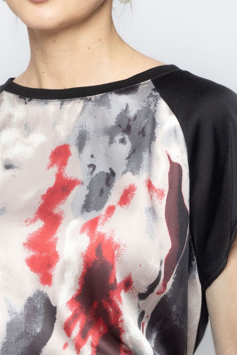 Women Short Sleeves printed Top