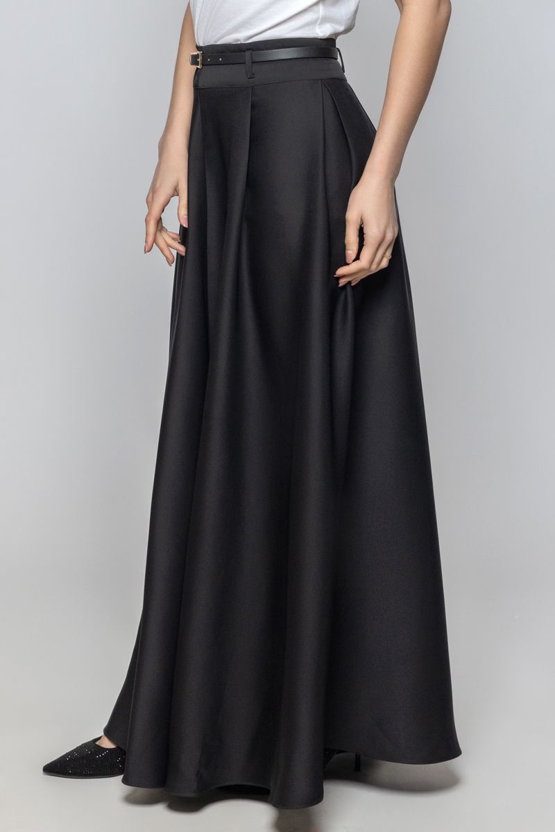 تنورة ماكسي نسائية بتصميم فضفاض