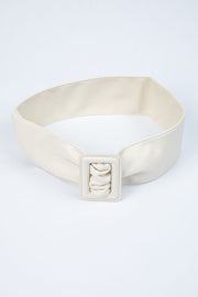 faux leather women belt