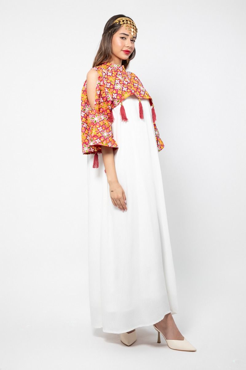 فستان نسائي ماكسي ليوم التأسيس