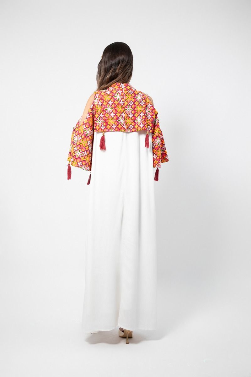 فستان نسائي ماكسي ليوم التأسيس