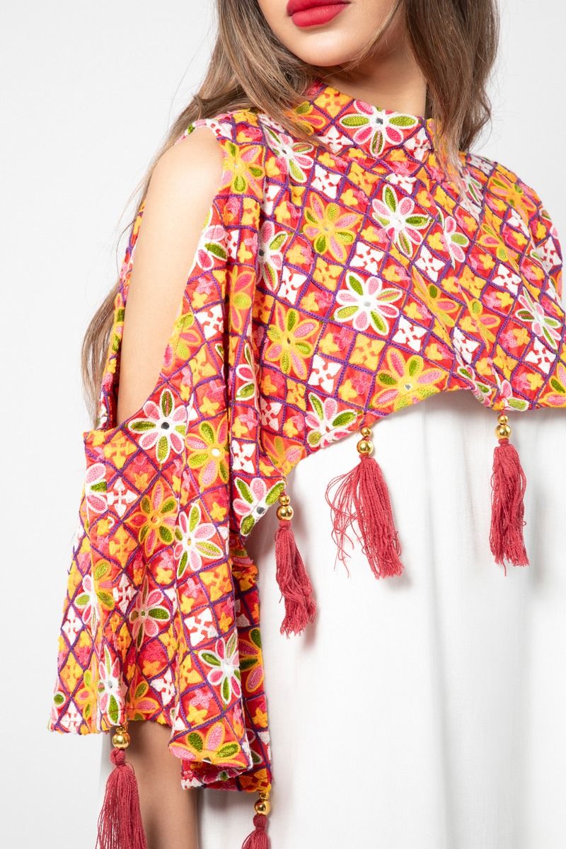 فستان نسائي ماكسي ليوم التأسيس