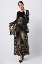 فستان نسائي ماكسي ليوم التأسيس