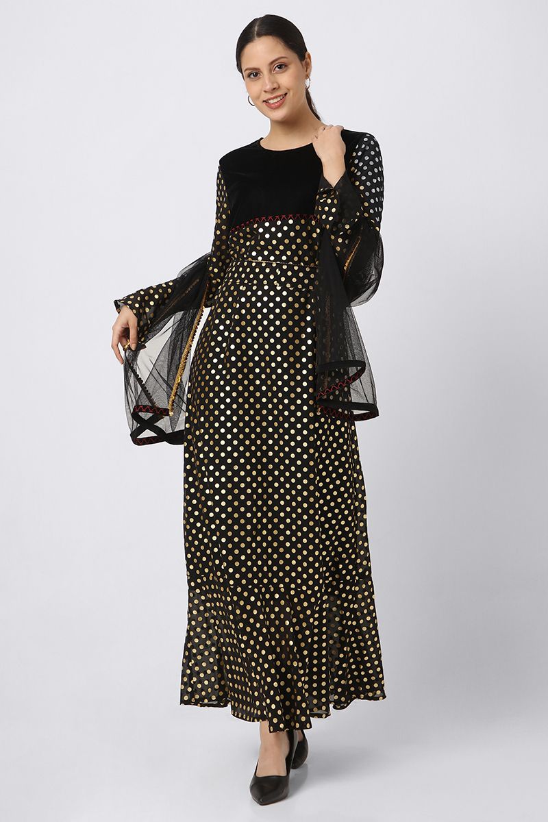 فستان نسائي ماكسي ليوم التأسيس