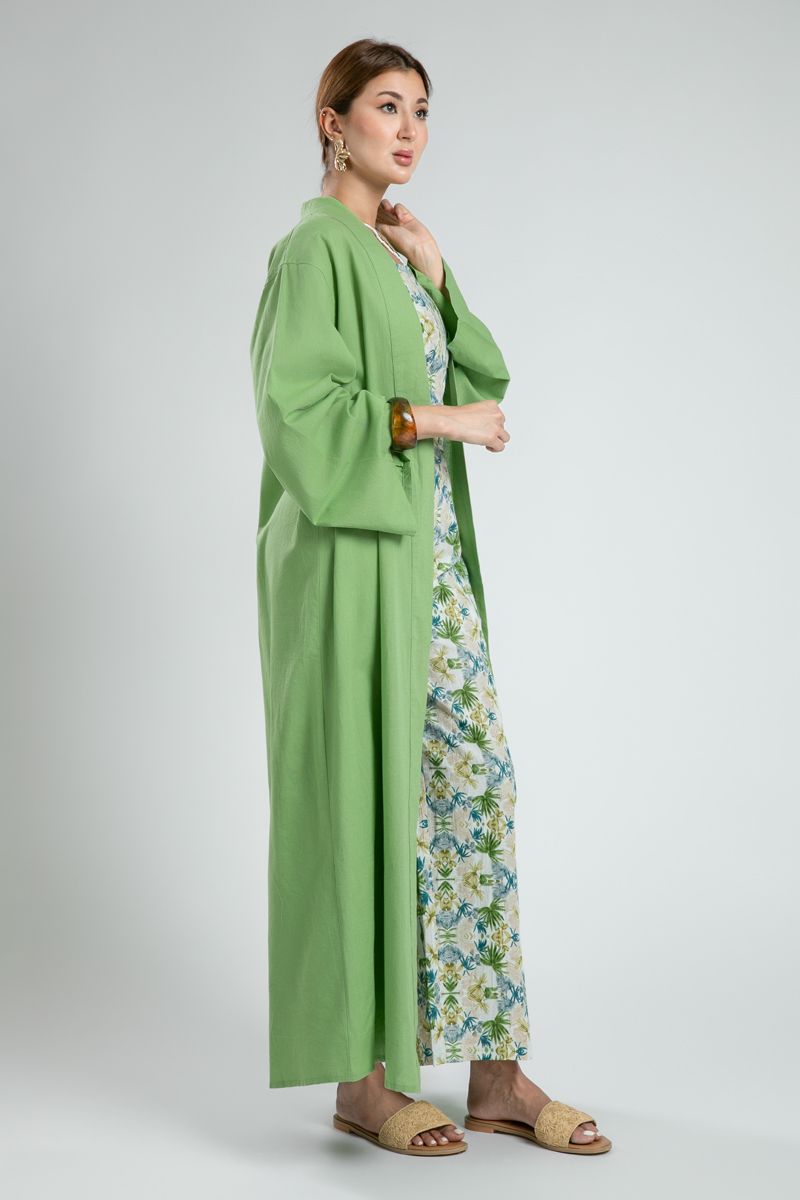 Long Sleeve Abaya Kimono