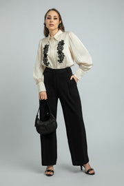 Womens Flowy Wide Leg Pants
