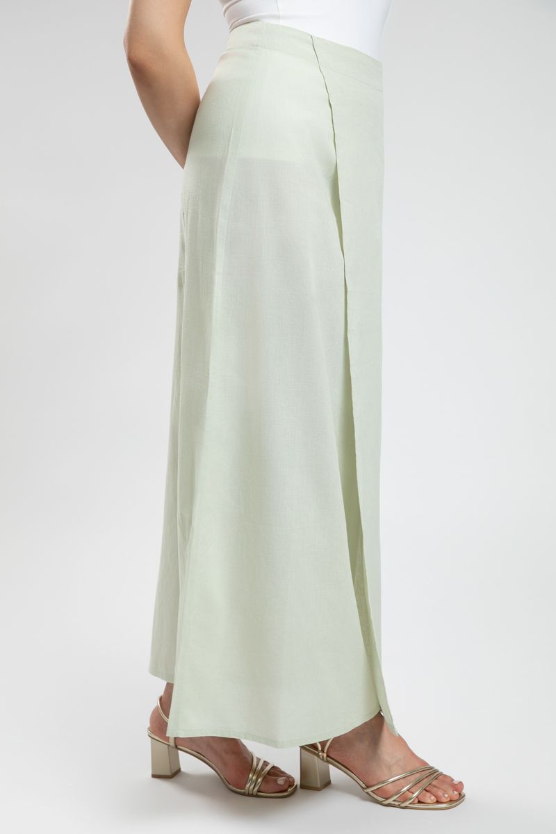 On-the-Go Maxi Wrap Skirt