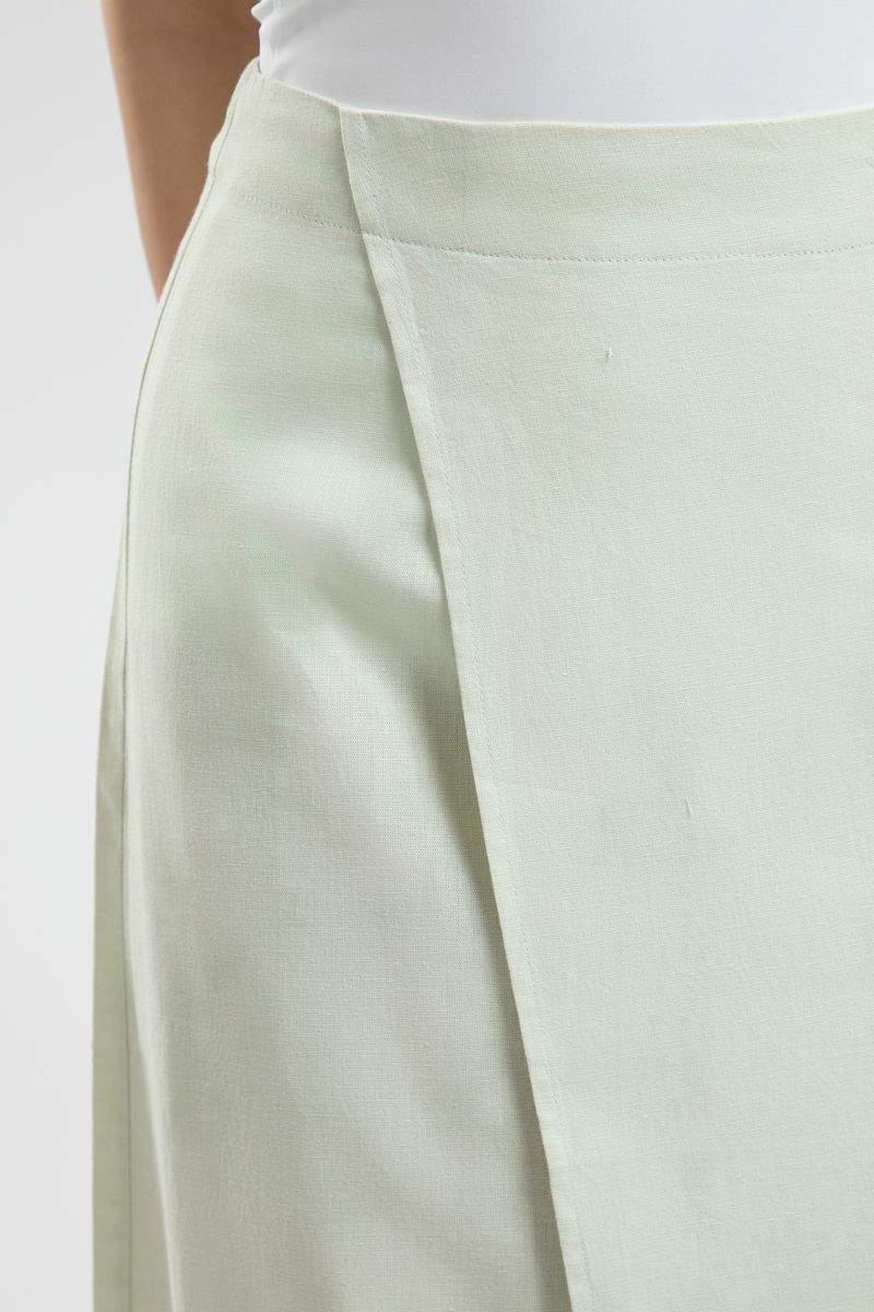 On-the-Go Maxi Wrap Skirt
