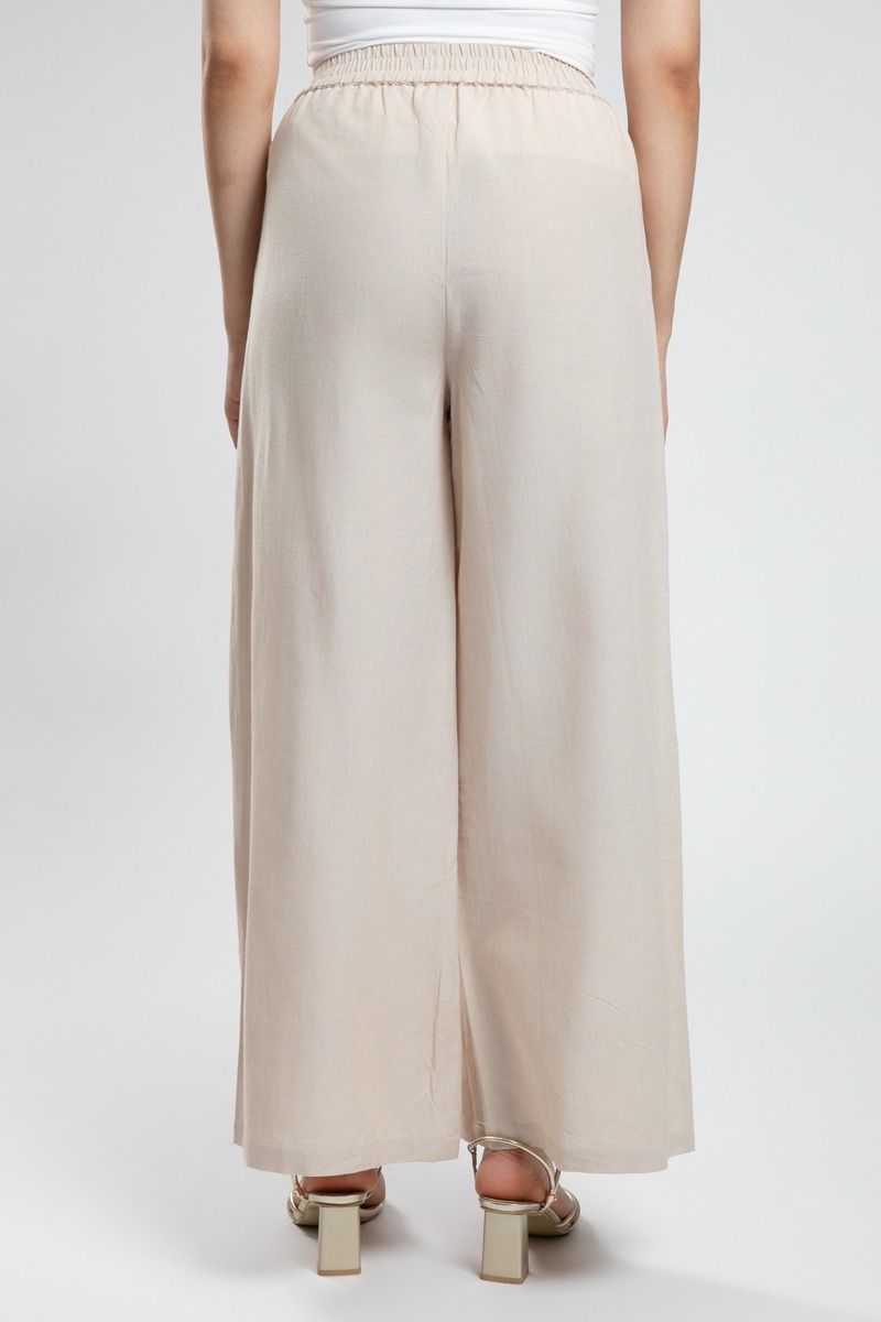 Women's Flowy Wide-Leg Pants - Effortless Comfort and Style