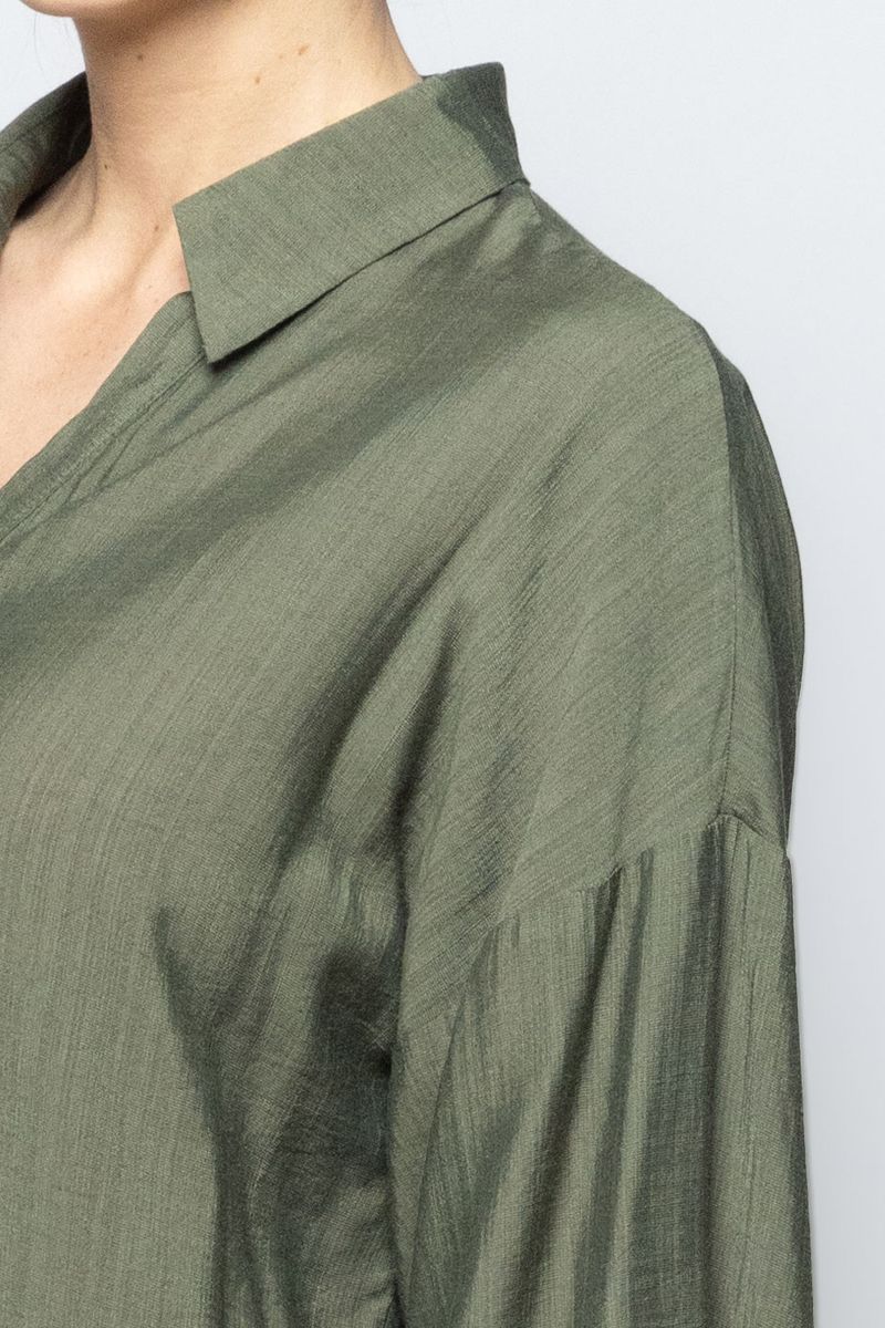 Women Long Sleeves Summer Blouse