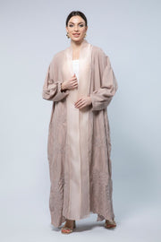 Womens Statement Outwear Abaya - A Masterpiece of Embroidery