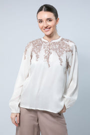 Womens Paisley Print Blouse - A Perfect Blend of Classic and Modern