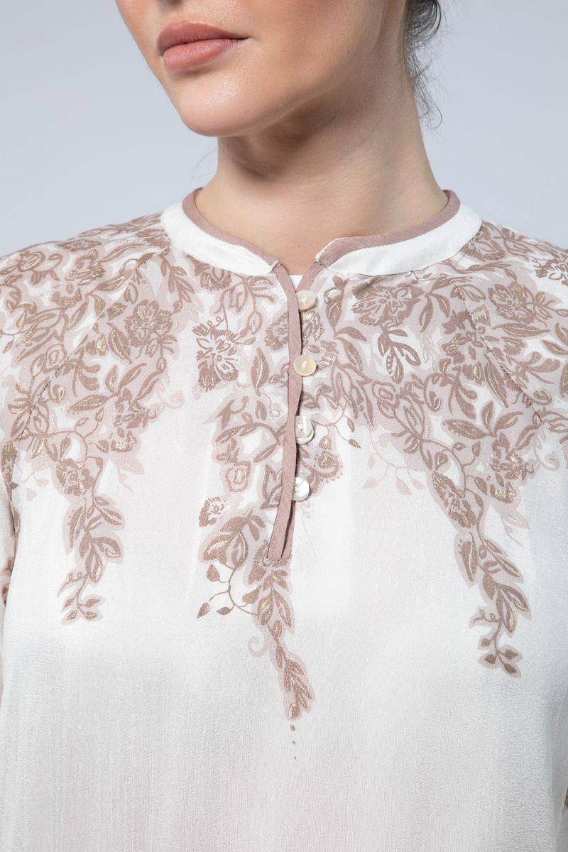 Womens Paisley Print Blouse - A Perfect Blend of Classic and Modern