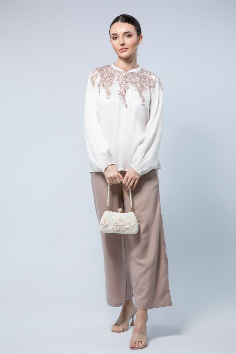 Womens Paisley Print Blouse - A Perfect Blend of Classic and Modern