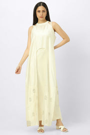 layered women dress with sequin