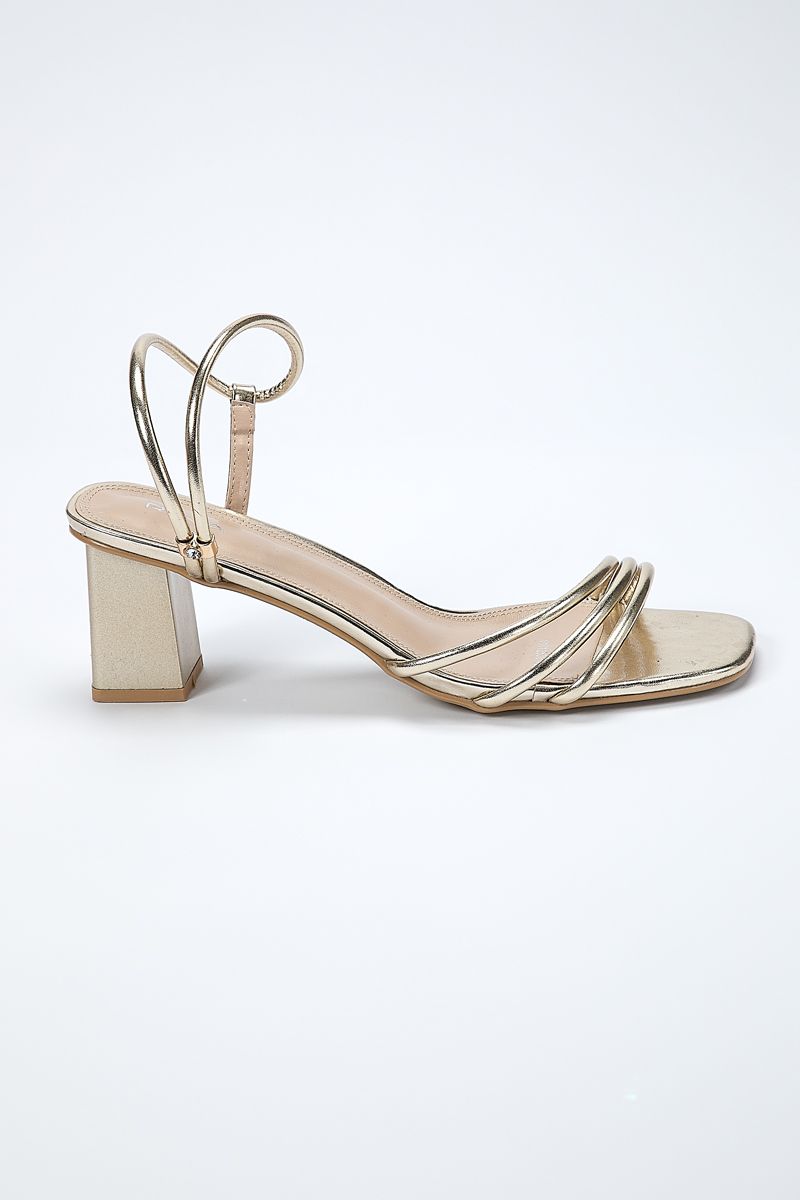 women heeled open sandal