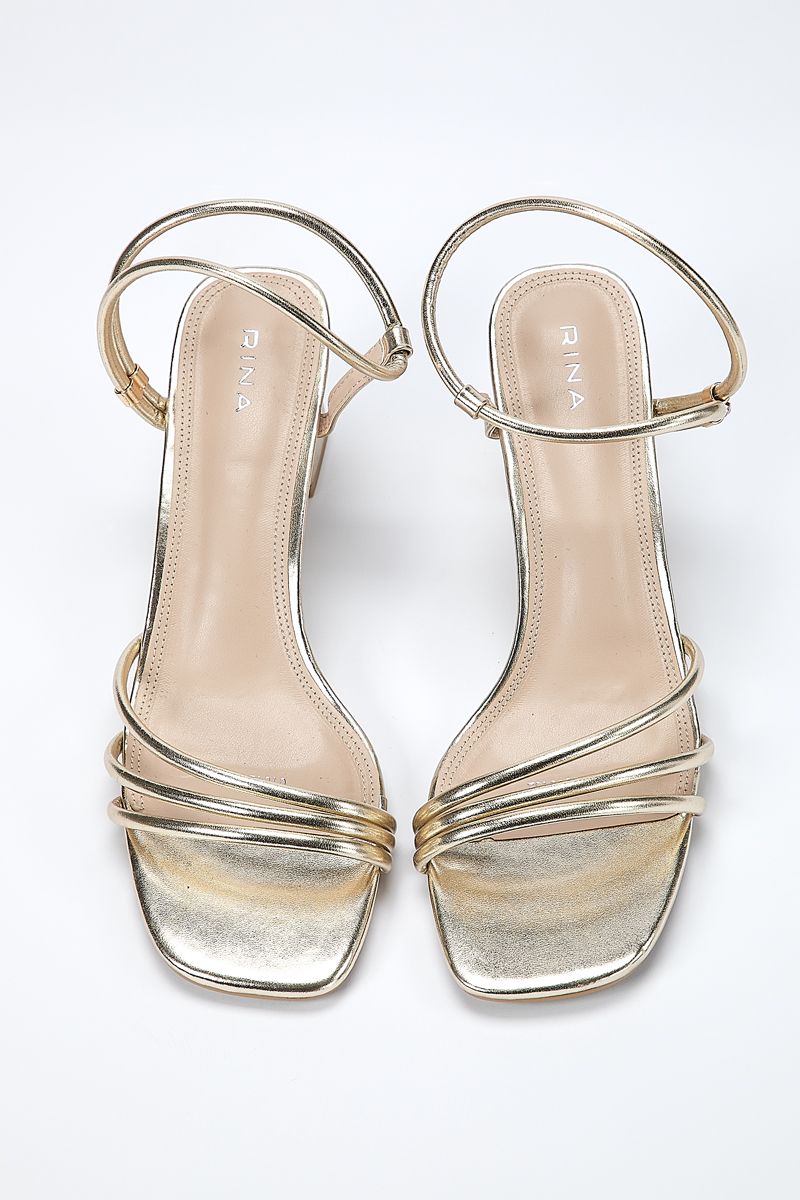 women heeled open sandal