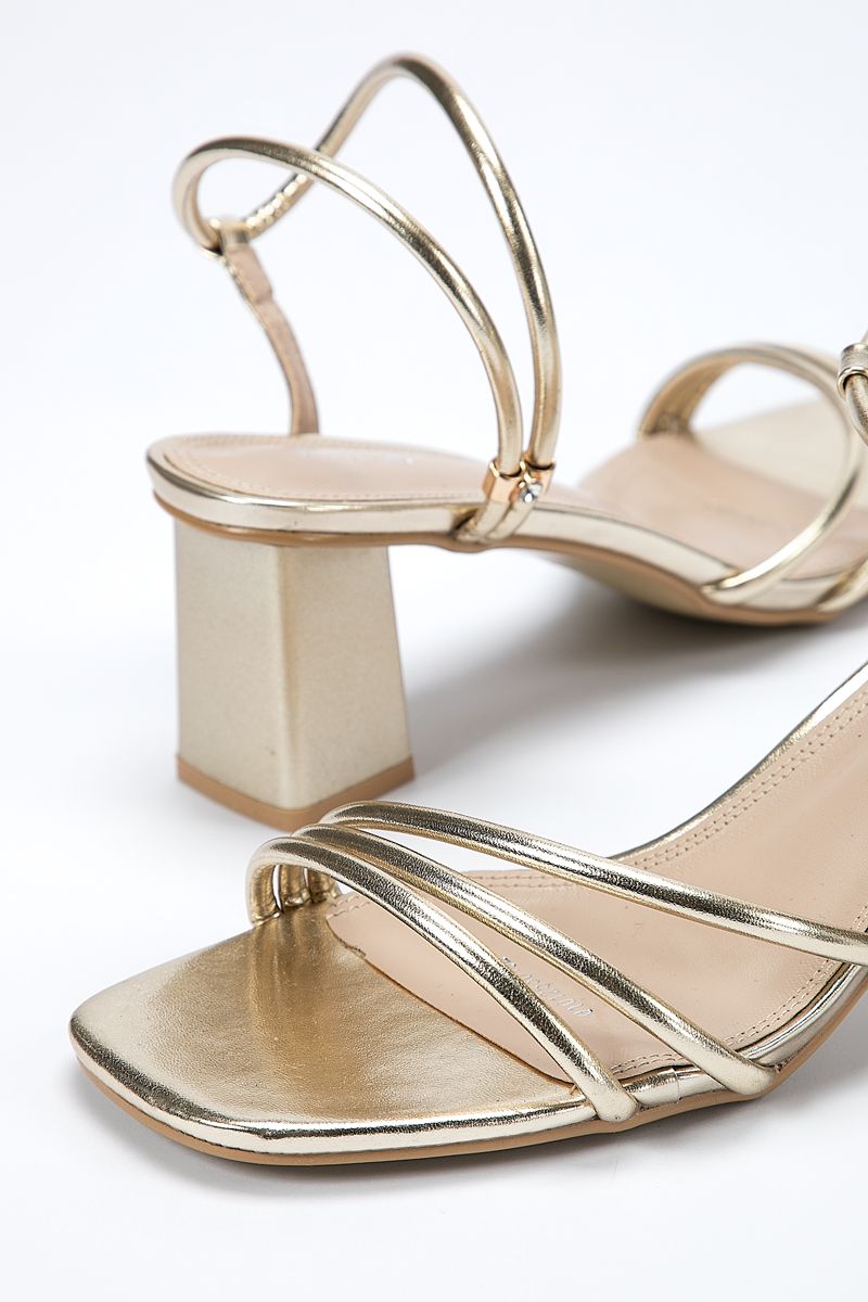 women heeled open sandal