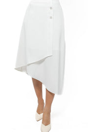 تنورة نسائية ماكسي بتفاصيل تطريز وترتر