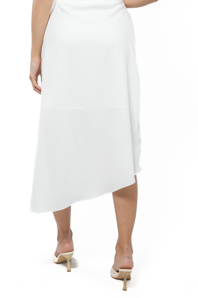 تنورة نسائية ماكسي بتفاصيل تطريز وترتر