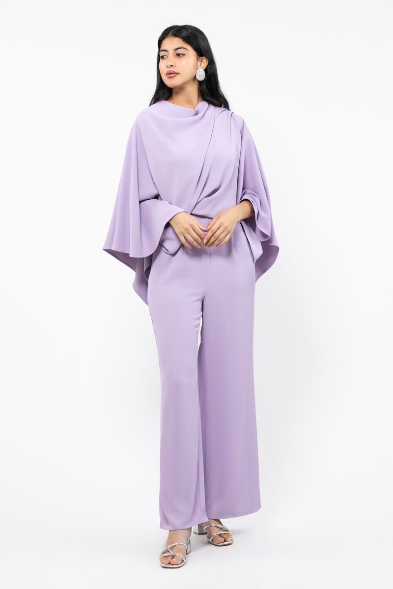 جمبسوت نسائي بلون موحد