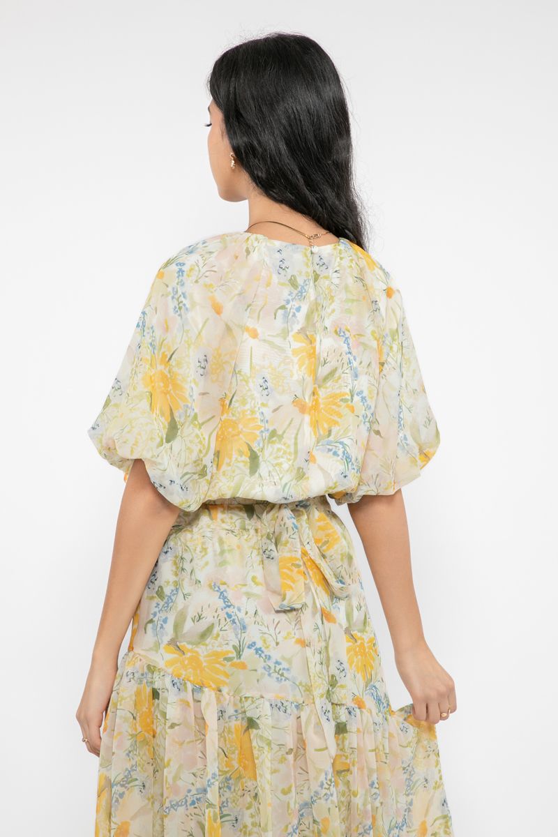 floral printed women top