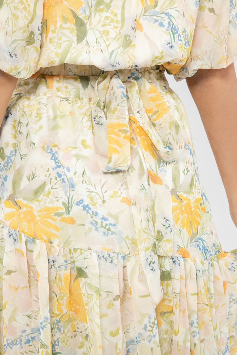 floral printed women top