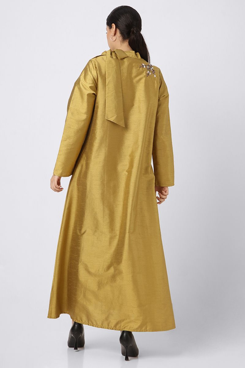 maxi women dress with beads and sequin