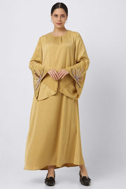 maxi women dress with beads and sequin