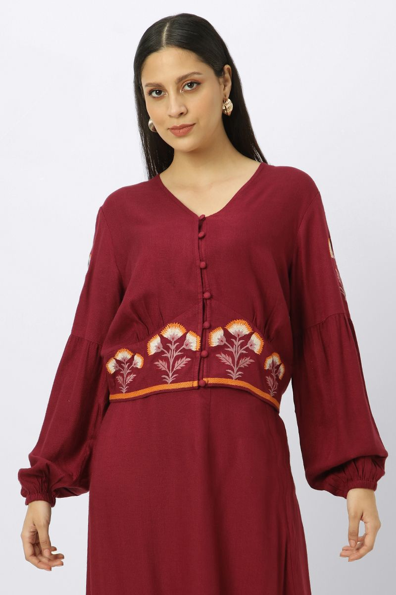 women shirt with embroidery
