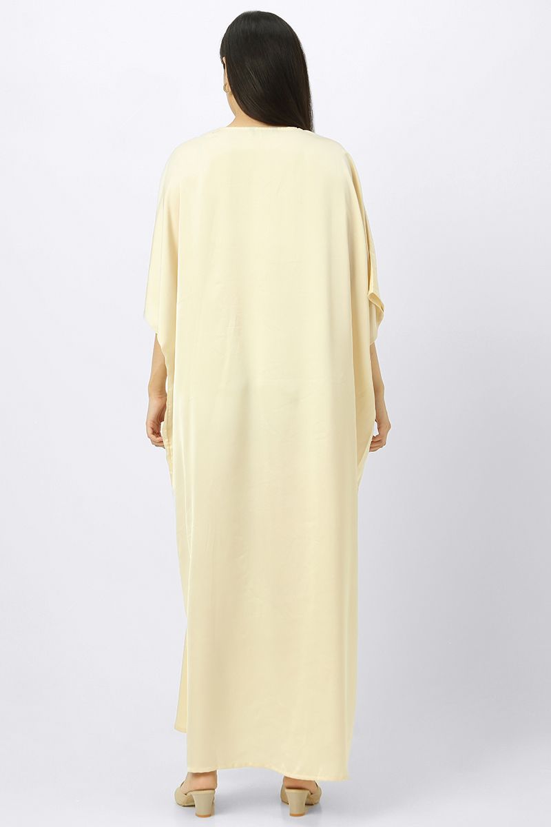 women jalabiya dress with embroidery