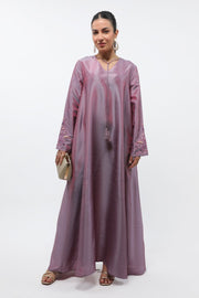 maxi women dress with embroidery
