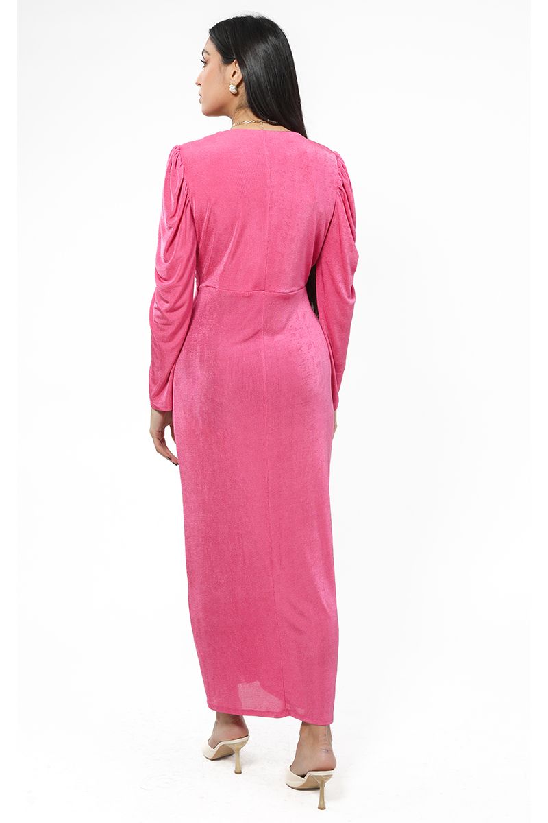 maxi women dress with loose fabric