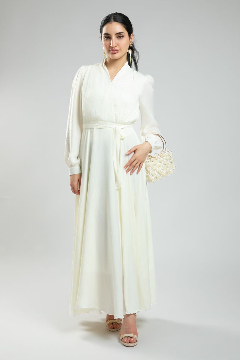 Women's Long Sleeve Delicate Maxi Dress
