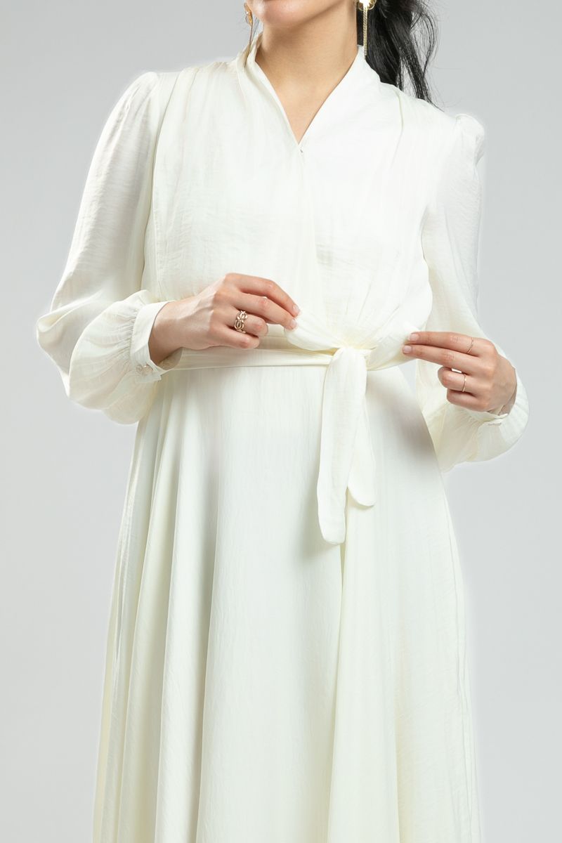 Women's Long Sleeve Delicate Maxi Dress