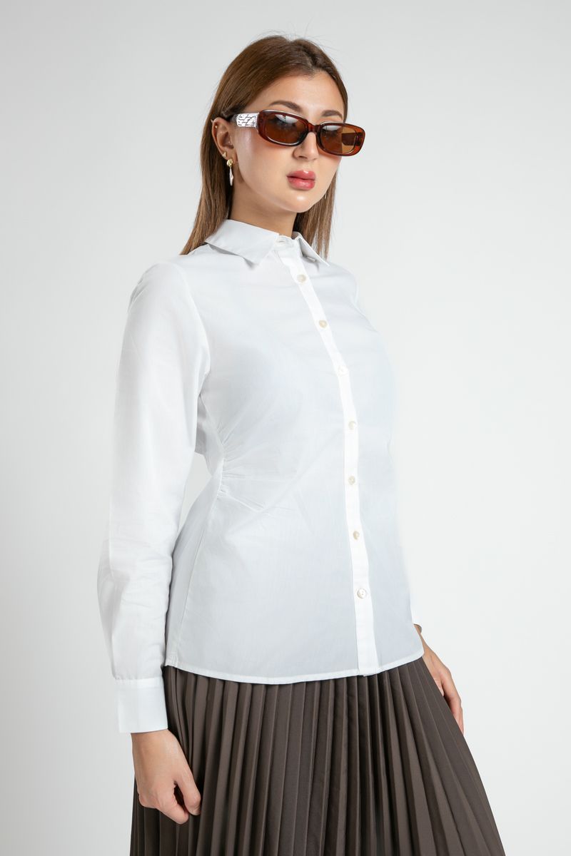 Office Style Long Sleeve Shirt for Women