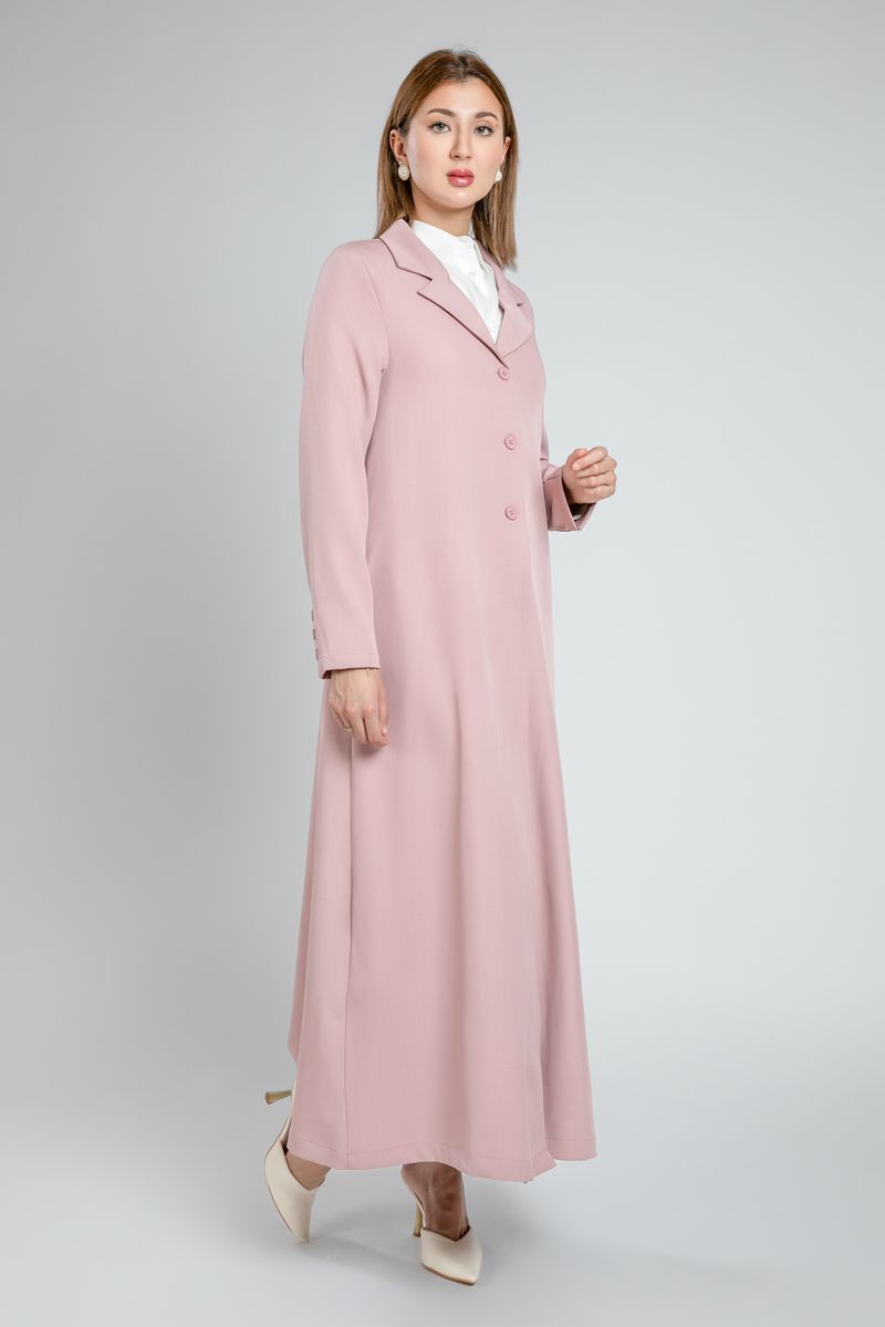 Longline Office Blazer with Pockets