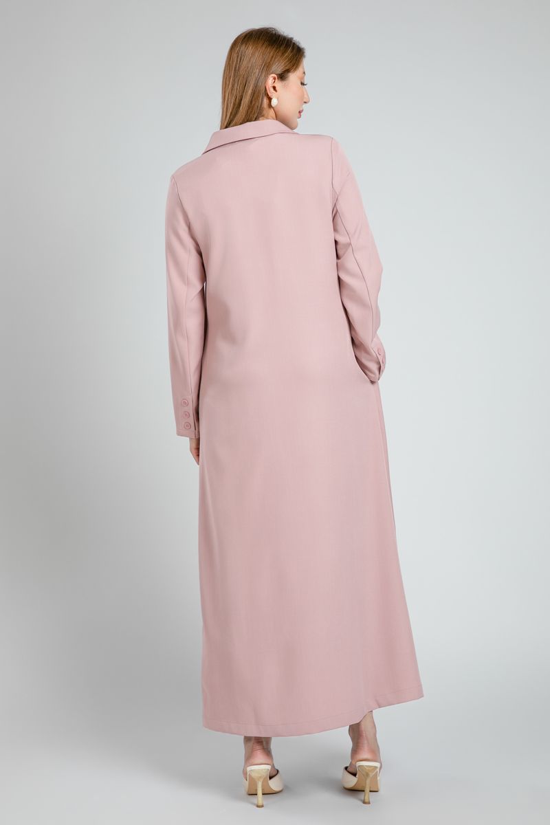 Longline Office Blazer with Pockets